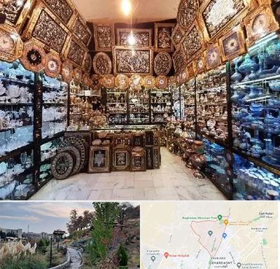 فروشگاه صنایع دستی در باغستان کرج 