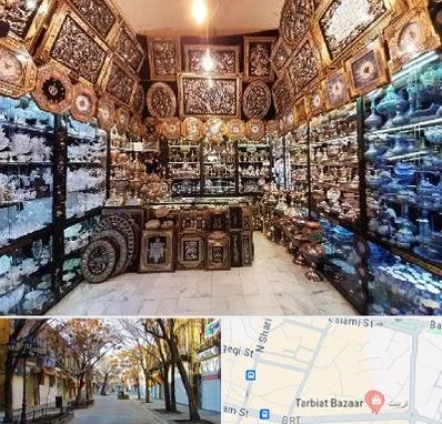 فروشگاه صنایع دستی در تربیت تبریز 