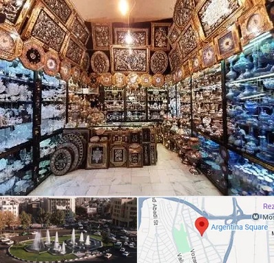 فروشگاه صنایع دستی در آرژانتین