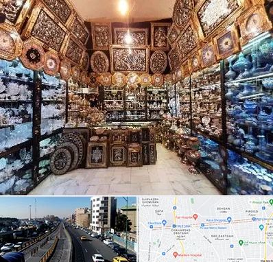 فروشگاه صنایع دستی در پیروزی 
