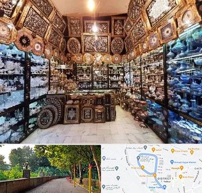 فروشگاه صنایع دستی در فلکه گاز رشت 