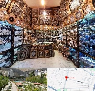 فروشگاه صنایع دستی در بلوار تعاون