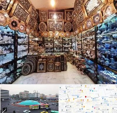 فروشگاه صنایع دستی در میدان انقلاب 