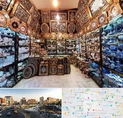 فروشگاه صنایع دستی در منطقه 7 تهران 