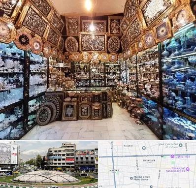 فروشگاه صنایع دستی در مرکز تهران
