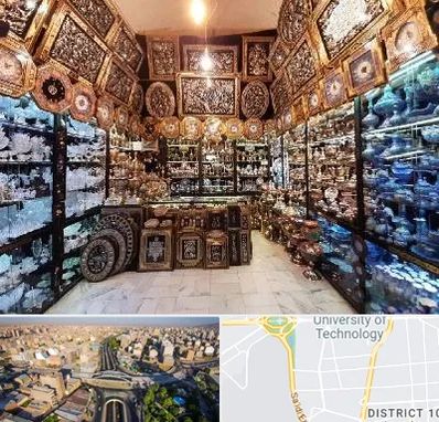 فروشگاه صنایع دستی در استاد معین 