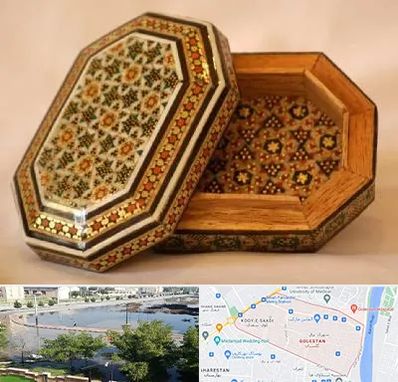 خاتم کاری در گلستان اهواز 