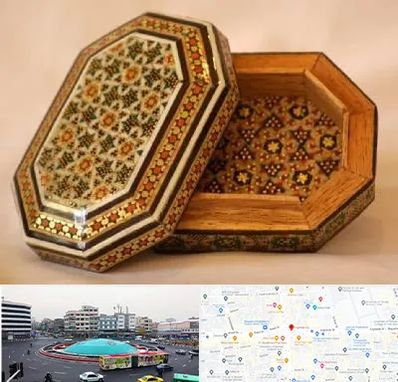 خاتم کاری در میدان انقلاب 