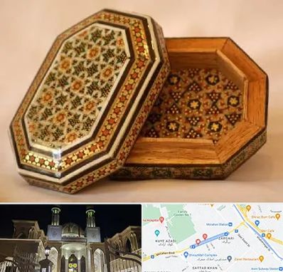 خاتم کاری در زرگری شیراز 