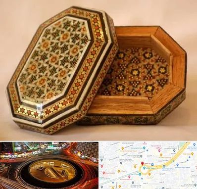 خاتم کاری در میدان ولیعصر 