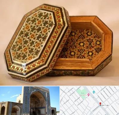 خاتم کاری در مصلی مشهد 