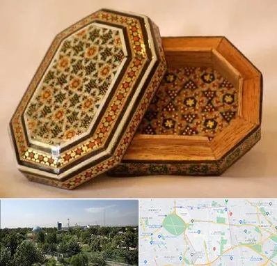 خاتم کاری در منطقه 16 تهران