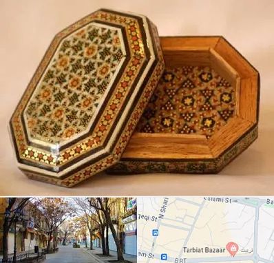 خاتم کاری در تربیت تبریز 