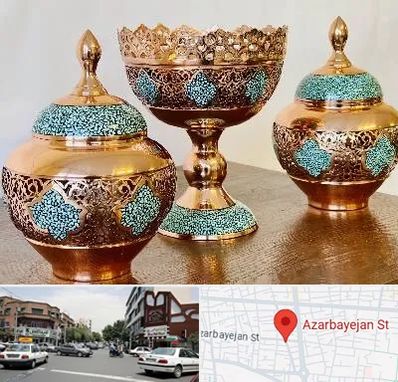 فیروزه کوبی در خیابان آذربایجان