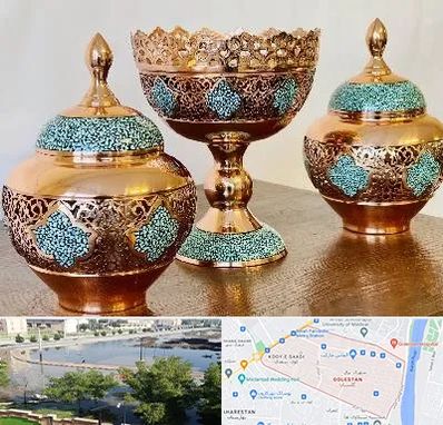 فیروزه کوبی در گلستان اهواز 