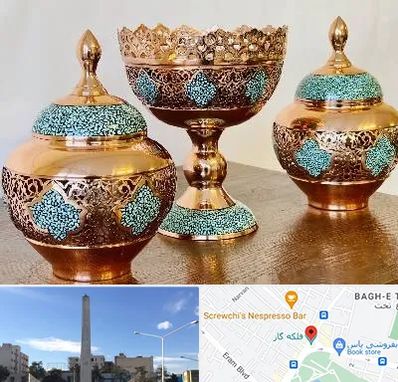 فیروزه کوبی در فلکه گاز شیراز 