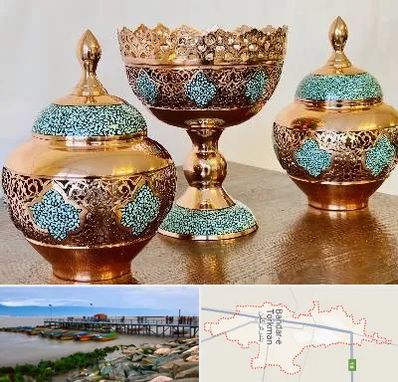 فیروزه کوبی در بندر ترکمن