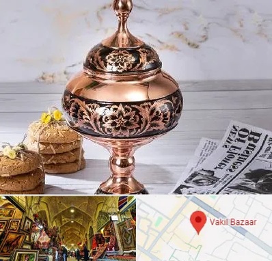 ظروف الماس تراش در بازار وکیل شیراز