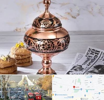 ظروف الماس تراش در خیابان آزادی 