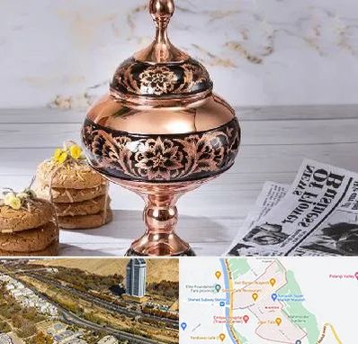 ظروف الماس تراش در خیابان نیایش شیراز 