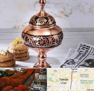 ظروف الماس تراش در ولیعصر 