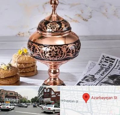 ظروف الماس تراش در خیابان آذربایجان