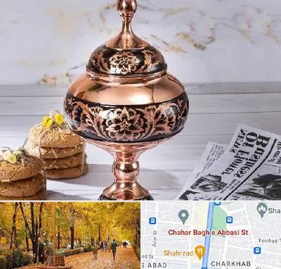 ظروف الماس تراش در چهارباغ اصفهان 