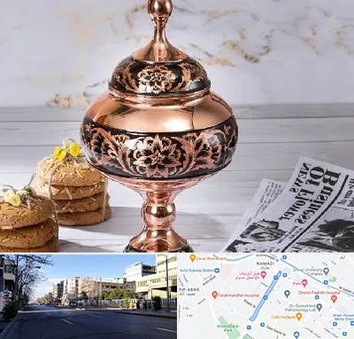 ظروف الماس تراش در خیابان ملاصدرا شیراز 