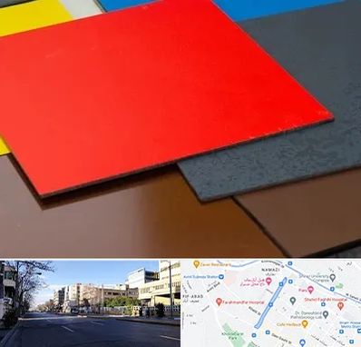 ورق کامپوزیت در خیابان ملاصدرا شیراز 