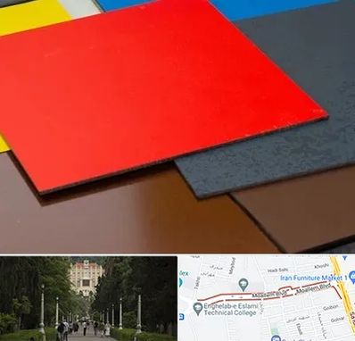 ورق کامپوزیت در بلوار معلم رشت 