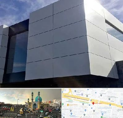 کامپوزیت نما ساختمان در رسالت 