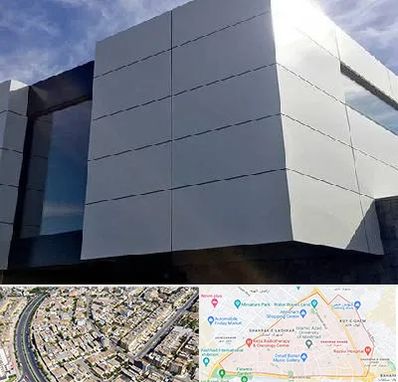 کامپوزیت نما ساختمان در شهرک غرب مشهد 