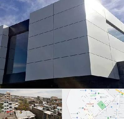 کامپوزیت نما ساختمان در شمیران نو 