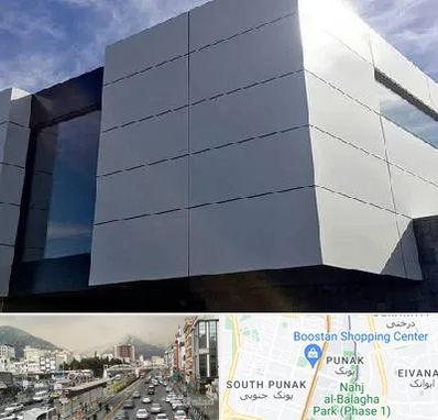 کامپوزیت نما ساختمان در پونک