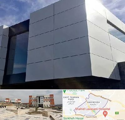 کامپوزیت نما ساختمان در حکیمیه 