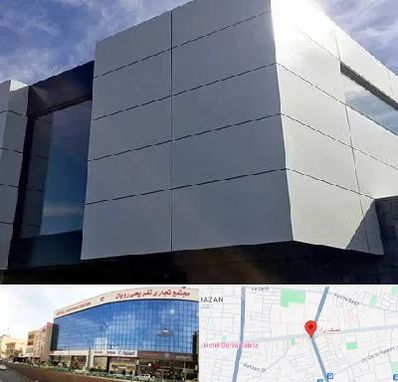 کامپوزیت نما ساختمان در نصف راه تبریز 