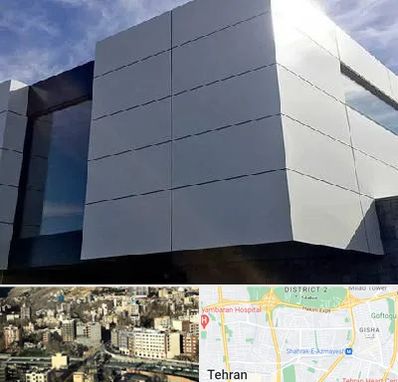 کامپوزیت نما ساختمان در مرزداران 
