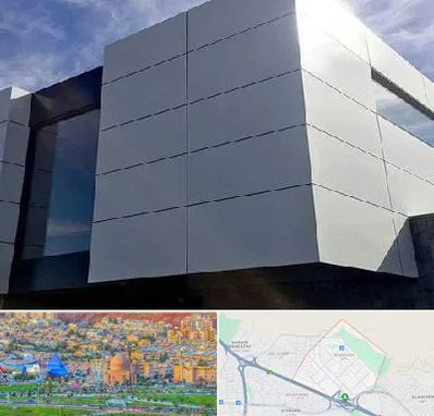 کامپوزیت نما ساختمان در رشدیه تبریز 