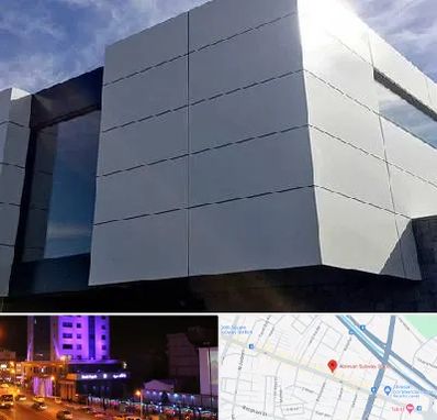 کامپوزیت نما ساختمان در آبرسان تبریز 