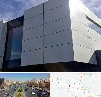 کامپوزیت نما ساختمان در بلوار معلم مشهد 