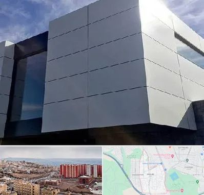 کامپوزیت نما ساختمان در سهند تبریز 