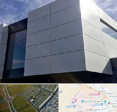 کامپوزیت نما ساختمان در الهیه مشهد 