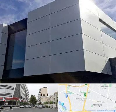 کامپوزیت نما ساختمان در بلوار فردوس 