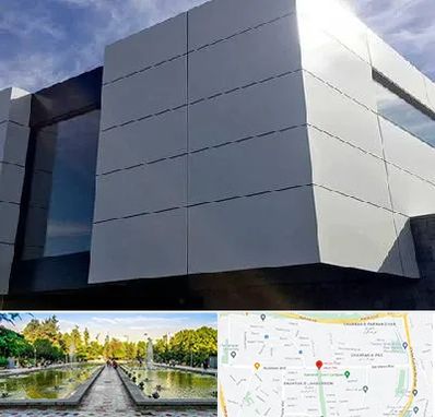 کامپوزیت نما ساختمان در سرسبز 