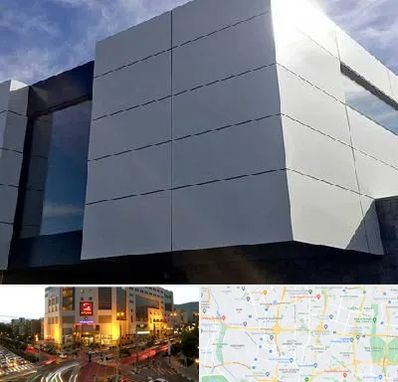 کامپوزیت نما ساختمان در جنت آباد تهران 