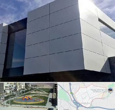 کامپوزیت نما ساختمان در مرزداران تبریز 