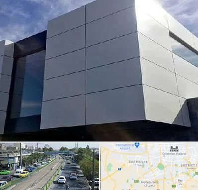 کامپوزیت نما ساختمان در جنوب تهران 