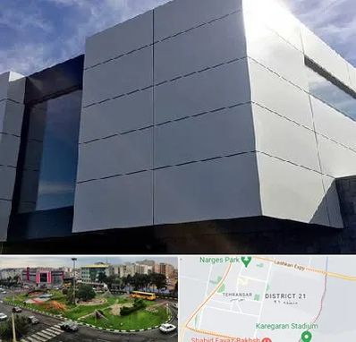 کامپوزیت نما ساختمان در تهرانسر 