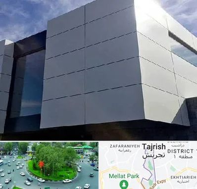 کامپوزیت نما ساختمان در تجریش 