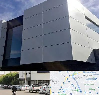 کامپوزیت نما ساختمان در قدوسی شرقی شیراز 